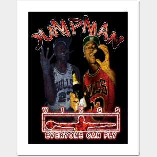 JUMPMAN VINTAGE Posters and Art